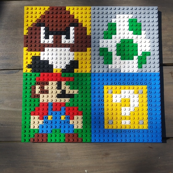 Lego Mario Mosaic - Picture 3 of 3
